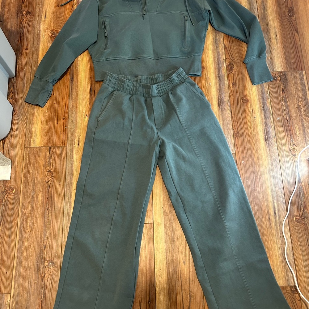 Old  navy teal green quarter zip
